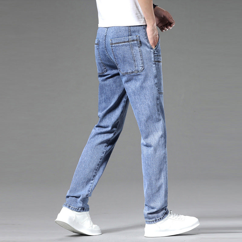 👖 Jean extensible multi-poches pour hommes