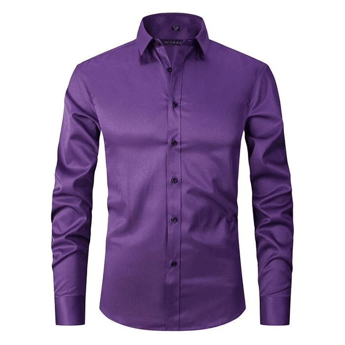 ElasticFiit™ - Chemise spéciale Slim anti-froissement