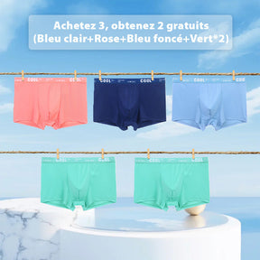 🔥Achetez 2 Obtenez-en 1 Gratuits🔥Boxers Respirants et Rafraîchissants pour Hommes