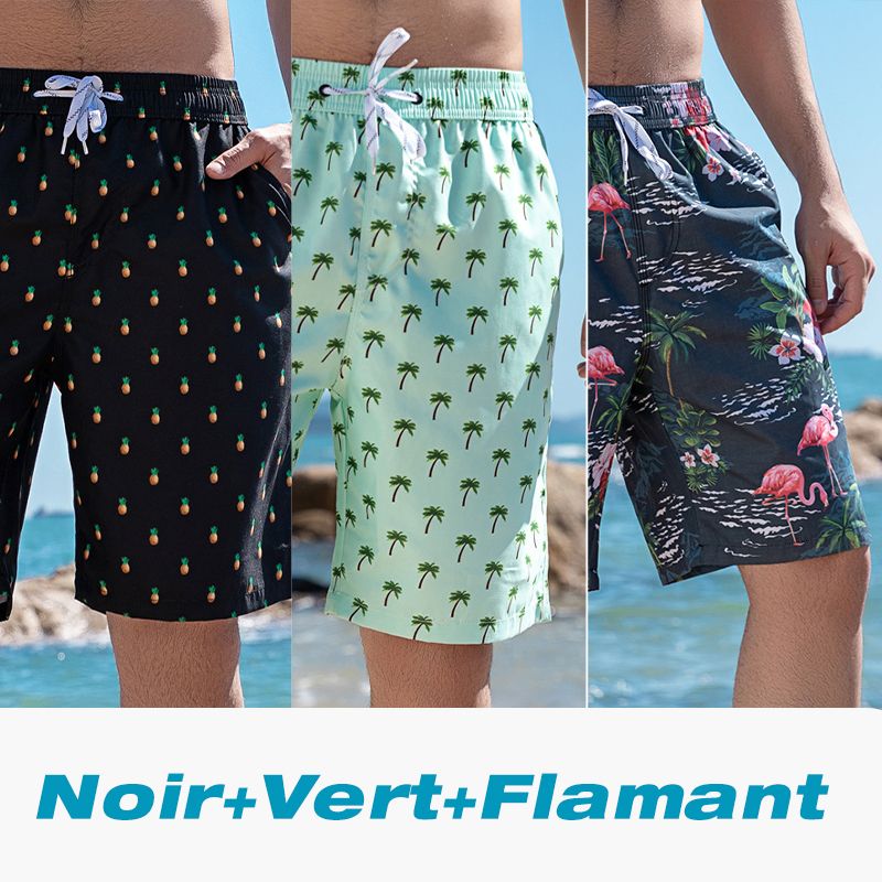 Shorts de Plage d'Été à Séchage Rapide pour Hommes