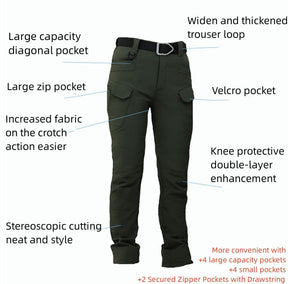 Pantalon Tactique de Randonnée Imperméable pour Hommes【Livraison gratuite】