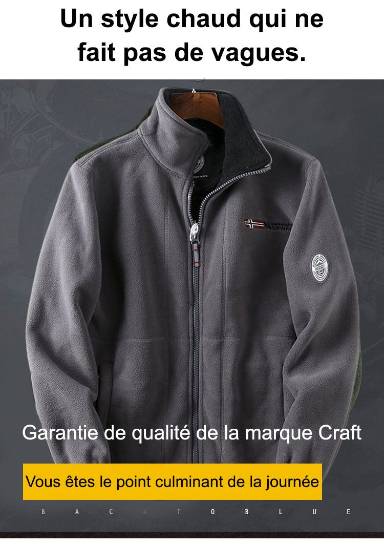 🔥49% de réduction🔥Veste thermique épaissie double couche (Livraison gratuite)