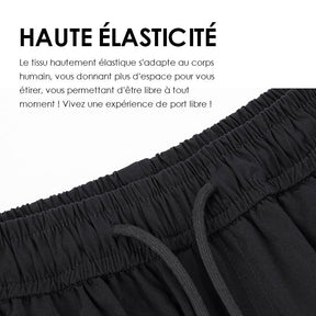 Pantalon d'homme décontracté en soie de glace (essentiels pour l'été)