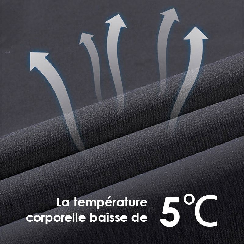 Pantalon d'homme décontracté en soie de glace (essentiels pour l'été)