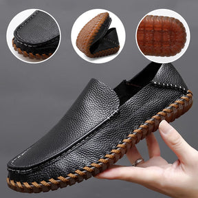 Mocassins Décontractés et Doux pour Hommes（🐂Dessus en cuir de vache）