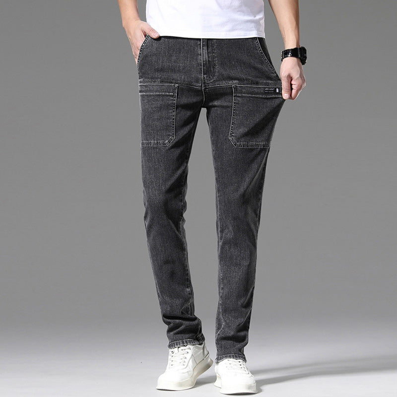 👖 Jean extensible multi-poches pour hommes